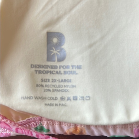 Blackbough Pink Floral Bikini Top - Picture 4 of 4